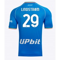 Camiseta SSC Napoli Jesper Lindstrom #29 Primera Equipación Replica 2023-24 mangas cortas